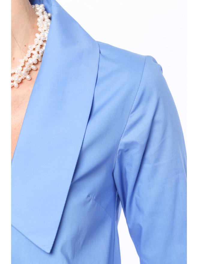 TGH CAMASA CU PEPLUM ASIMETRIC SI GULER SPECIAL