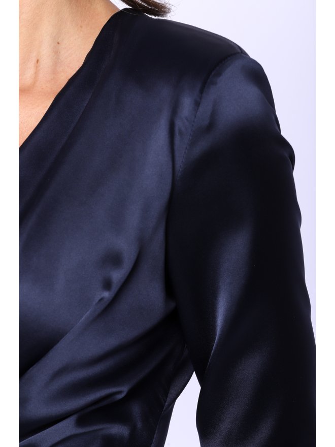 TGH ROCHIE MINI FANCY CU NASTURI AURII SI DRAPAJE