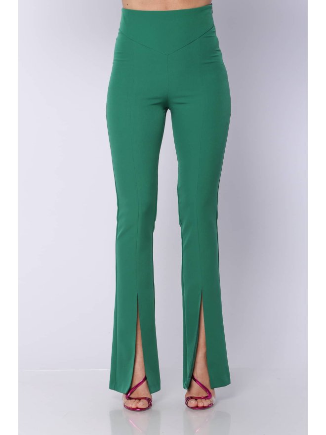 TGH FRONT SLIT FLARED PANTS