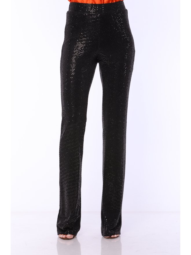TGH SASSY SEQUINS FLARED PANTS