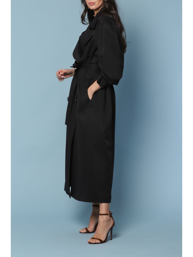 TGH CONTEMPORARY OVERSIZED MIDI TRENCH COAT
