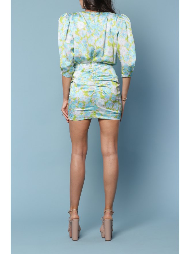 TGH ROCHIE MINI DIN SATIN SUMMER EVENT CU PRINT FLORAL