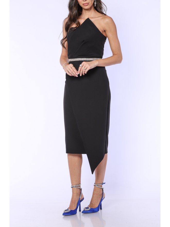 TGH ROCHIE MIDI FABULOUS CU CORSET