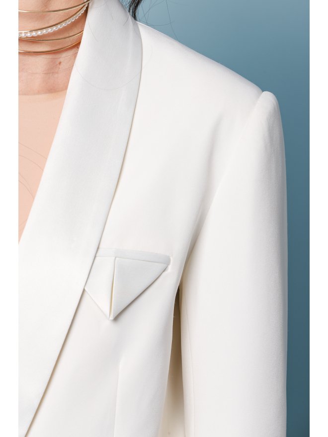 TGH CEREMONY ONE BUTTON BLAZER