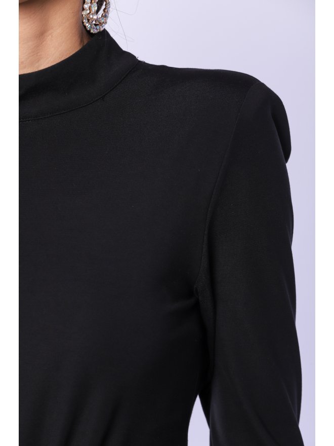 TGH ROCHIE MAXI CHARLOTTE CU MANECI LUNGI SI SPATE DECUPAT