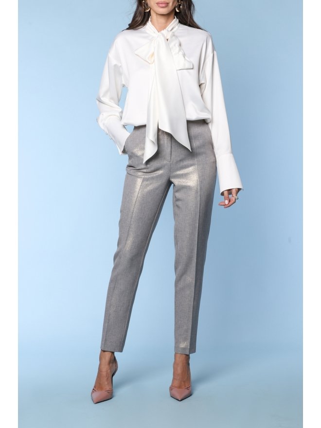 TGH CAMASA DIN SATIN JULIETTE CU MANSETE LATE SI FUNDA