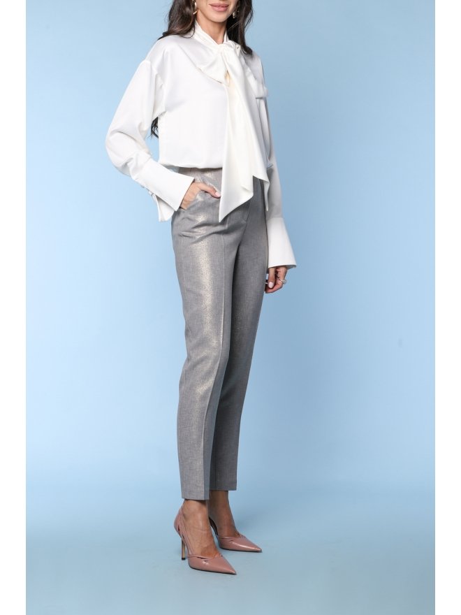 TGH CAMASA DIN SATIN JULIETTE CU MANSETE LATE SI FUNDA