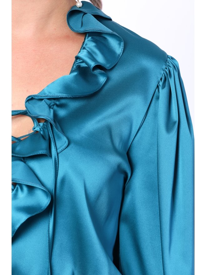 TGH ROCHIE MINI ROMANTICA ALL-OVER-RUFFLES