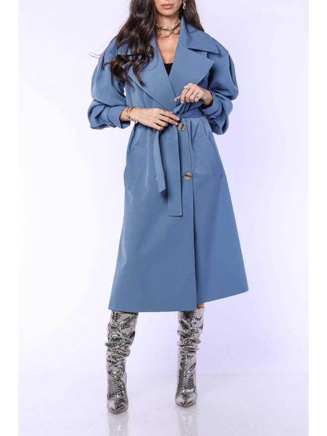 TGH CUTTING EDGE MIDI TRENCH COAT