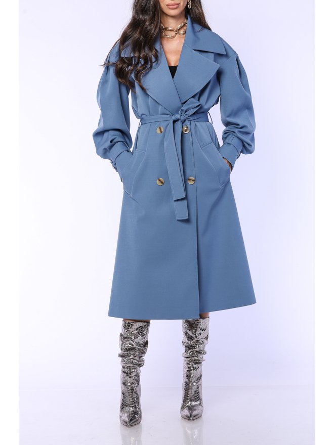 TGH CUTTING EDGE MIDI TRENCH COAT