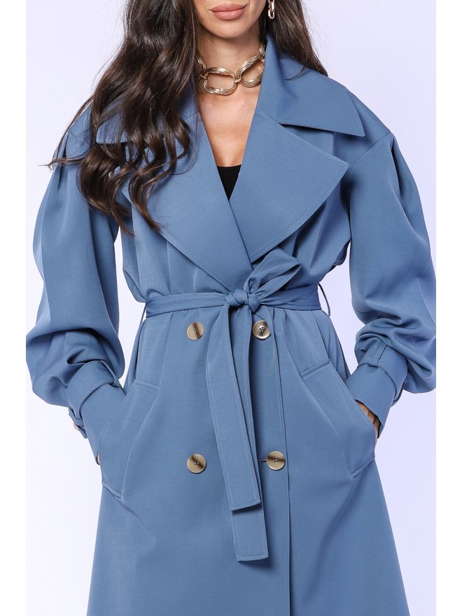 TGH CUTTING EDGE MIDI TRENCH COAT