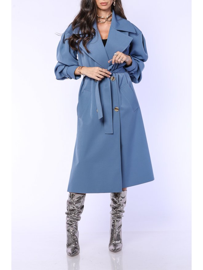 TGH CUTTING EDGE MIDI TRENCH COAT