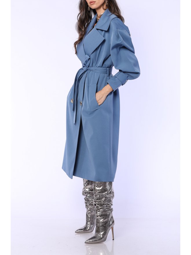 TGH CUTTING EDGE MIDI TRENCH COAT