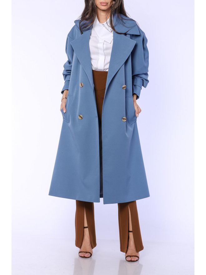 TGH CUTTING EDGE MIDI TRENCH COAT