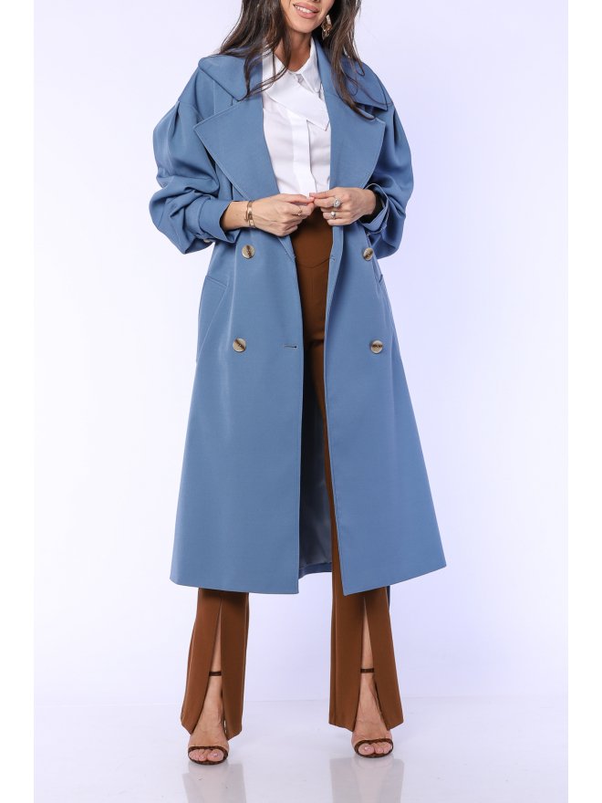TGH CUTTING EDGE MIDI TRENCH COAT