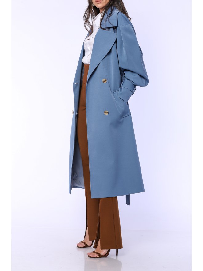 TGH CUTTING EDGE MIDI TRENCH COAT