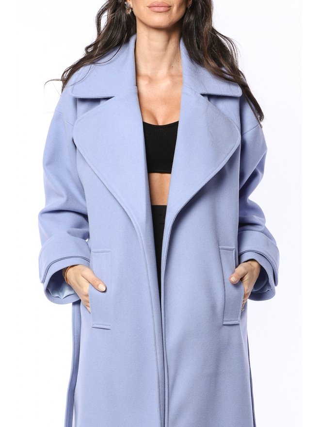 TGH FABULOUS WIDE LAPELS MIDI COAT