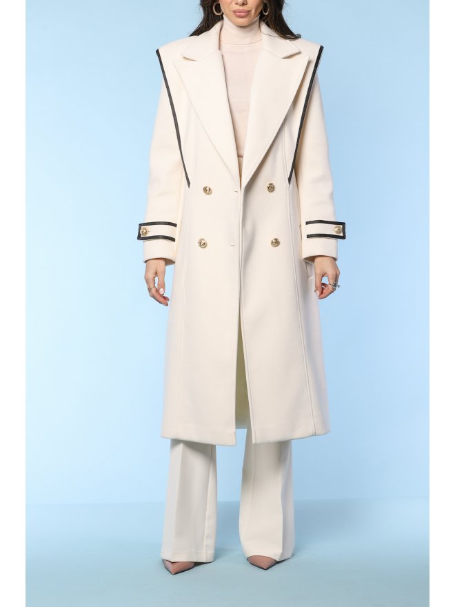 TGH SELECT COLOR BLOCK MIDI COAT