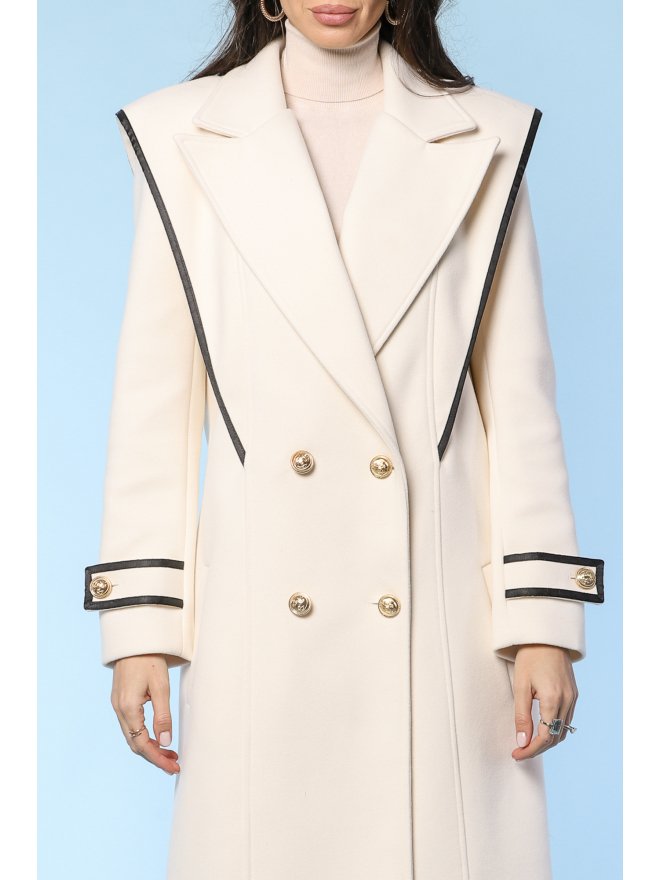 TGH SELECT COLOR BLOCK MIDI COAT