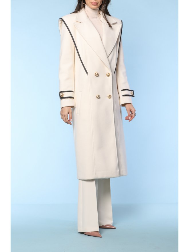 TGH SELECT COLOR BLOCK MIDI COAT