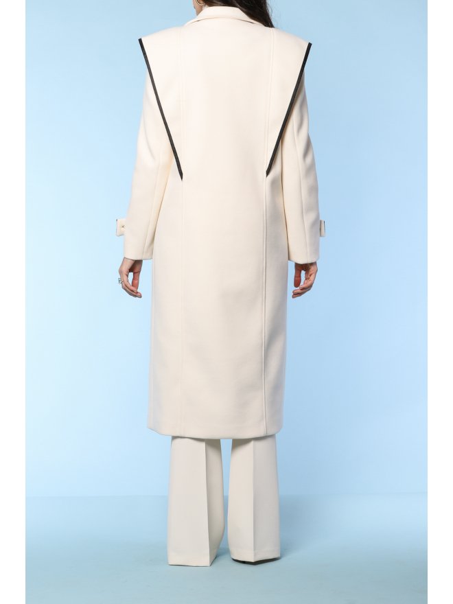 TGH SELECT COLOR BLOCK MIDI COAT