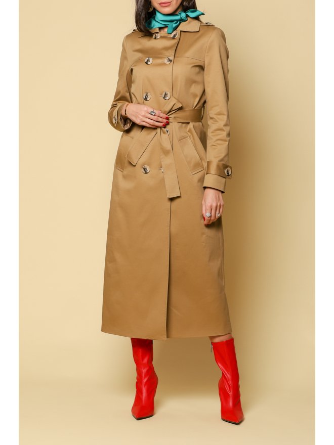 TGH RETRO INPO MIDI TRENCH COAT