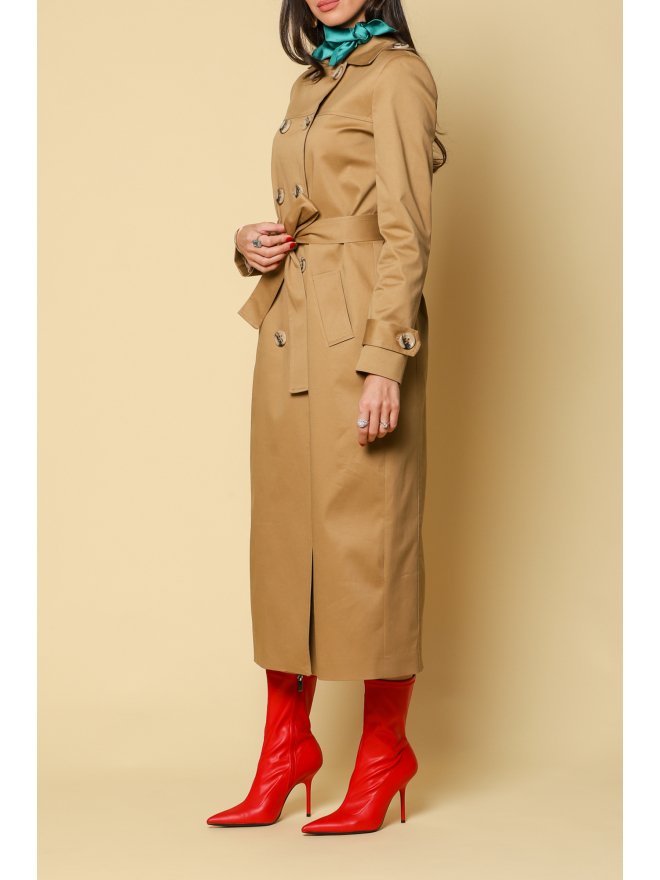 TGH RETRO INPO MIDI TRENCH COAT