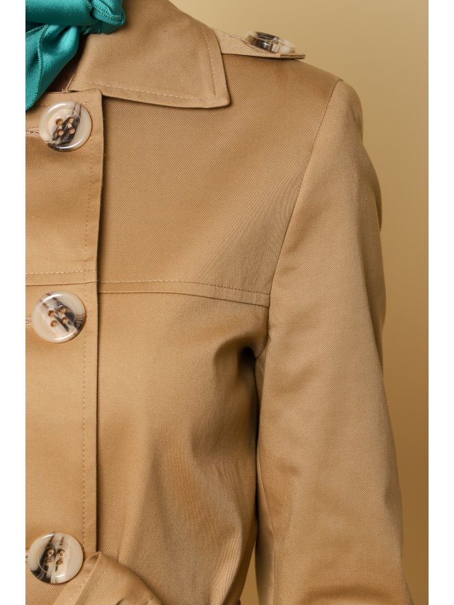 TGH RETRO INPO MIDI TRENCH COAT