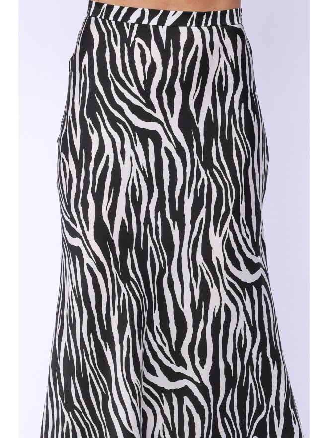 TGH SATIN FANCY MIDI SKIRT