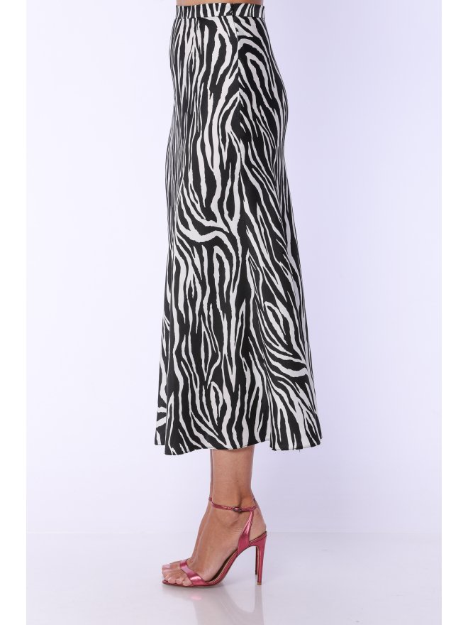 TGH SATIN FANCY MIDI SKIRT