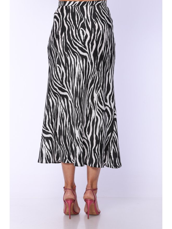 TGH SATIN FANCY MIDI SKIRT