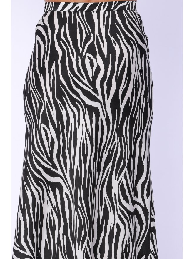 TGH SATIN FANCY MIDI SKIRT