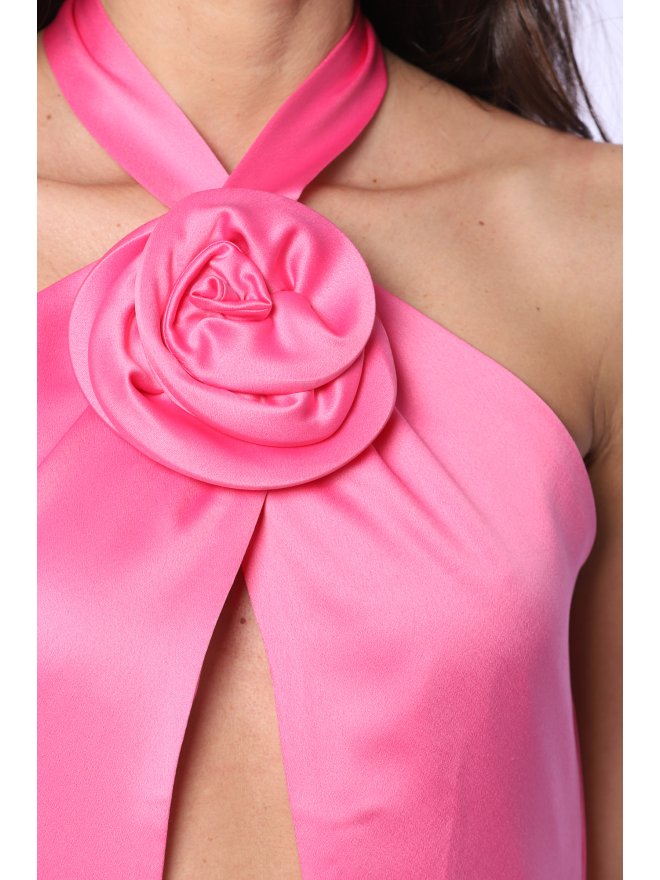 TGH CUT-OUT FRONT ROSES MINI DRESS