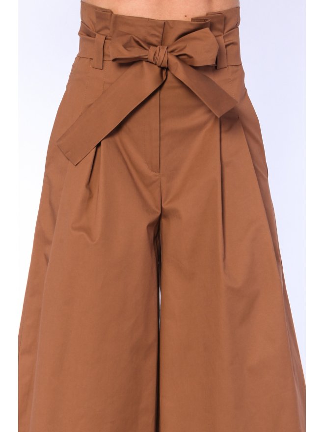 POESSE PAPER BAG WAIST CULOTTES PANTS