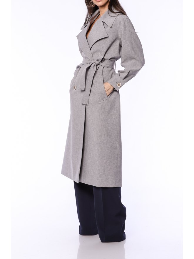 TGH ON THE GO MIDI TRENCH COAT