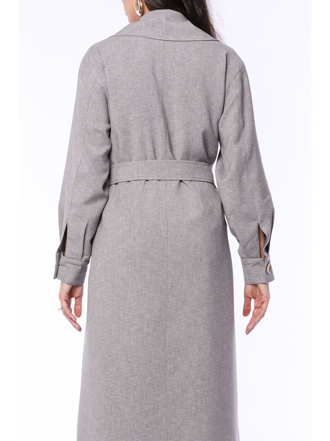 TGH ON THE GO MIDI TRENCH COAT