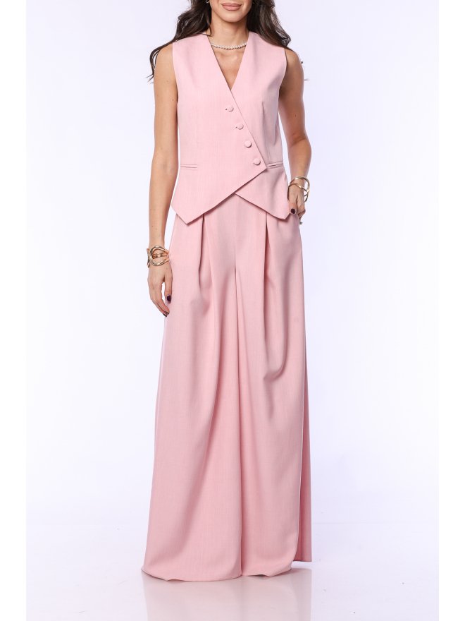 TGH ASYMMETRIC CLOSURE SUIT VEST