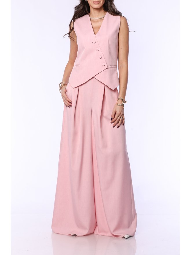 TGH ASYMMETRIC CLOSURE SUIT VEST