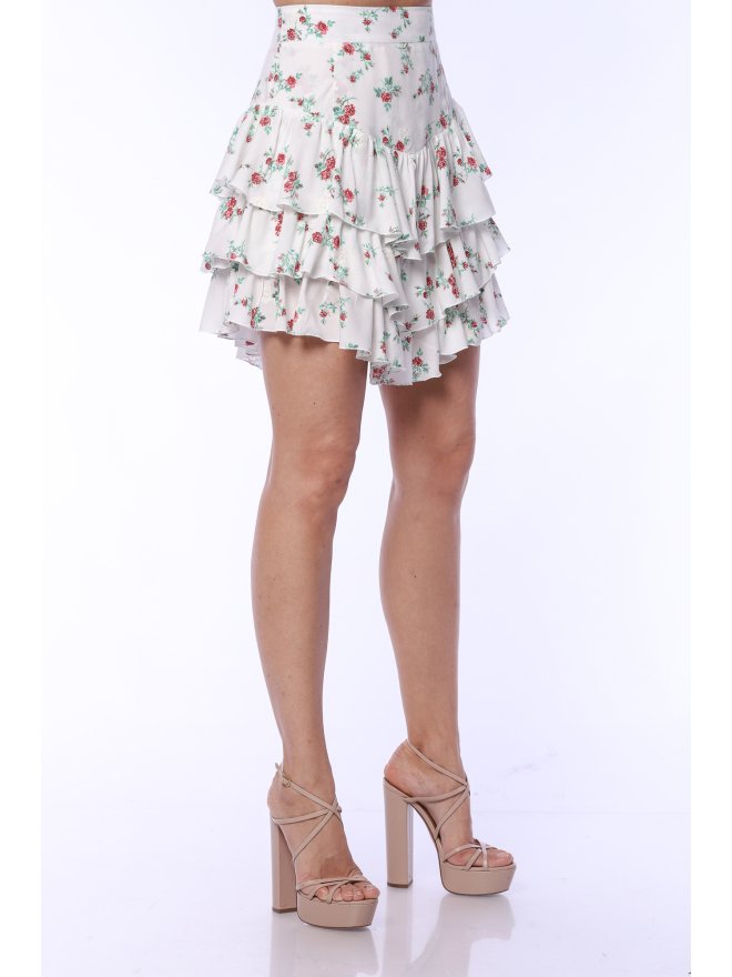 TGH AMOUR RUFFLES MINI SKIRT
