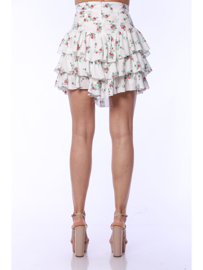 TGH AMOUR RUFFLES MINI SKIRT