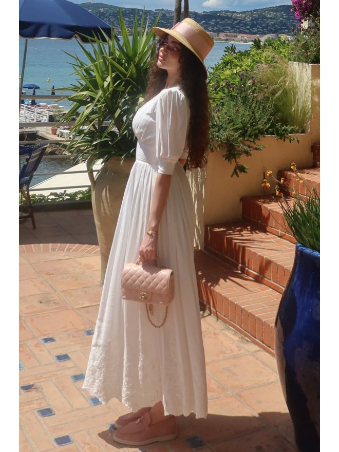 TGH ROCHIE MIDI WHITE PARTY 