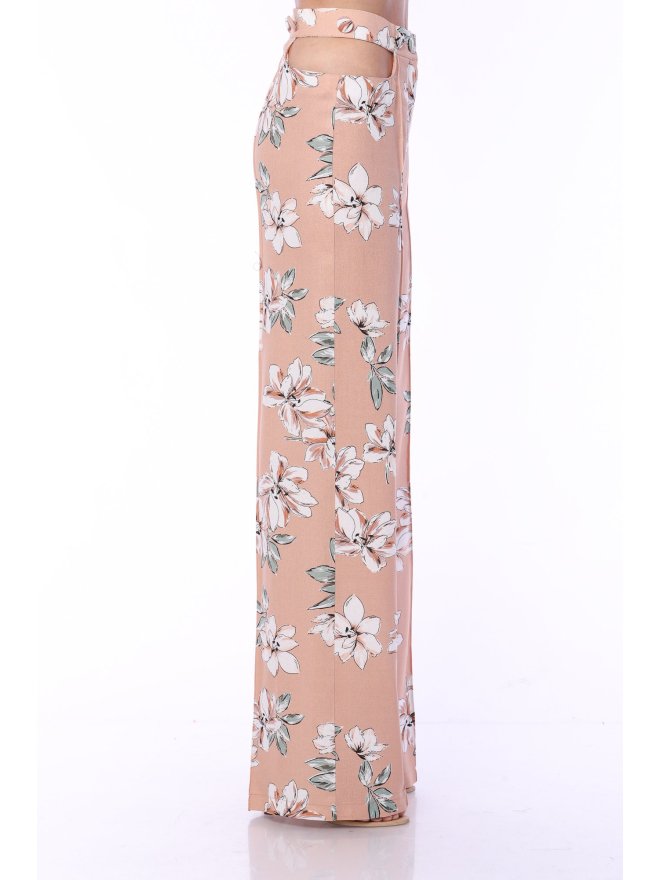 TGH LINO HIGH WAIST CROPPED POCKETS TROUSERS