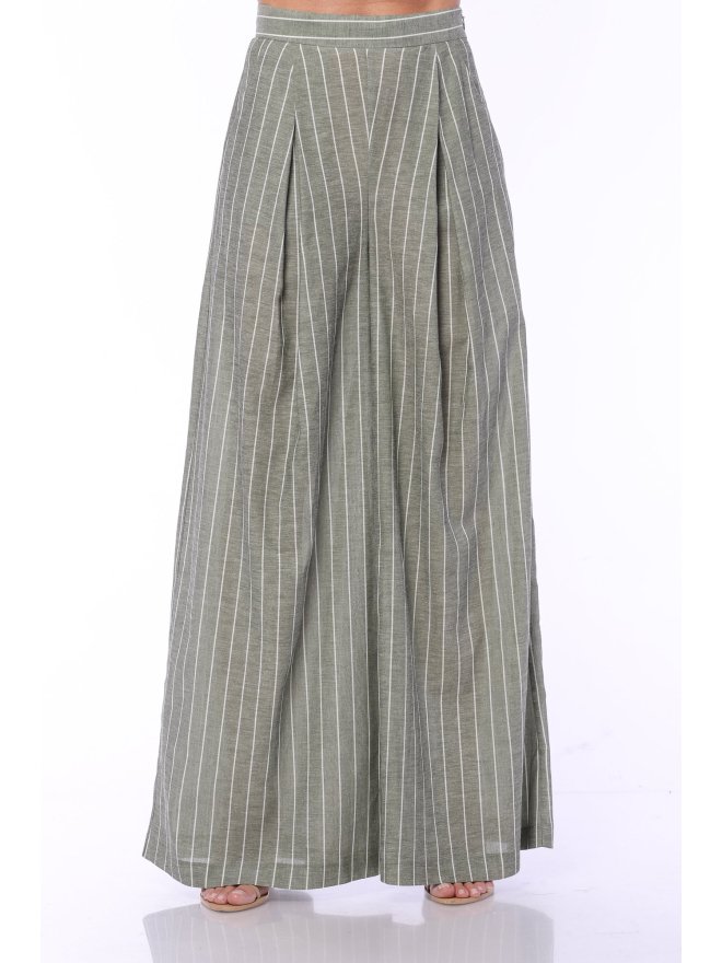 TGH LINO PALAZZO BREEZE FEELING HIGH WAIST PANTS 