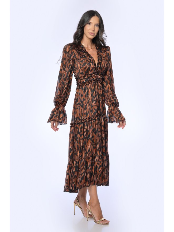 TGH ROCHIE MIDI PUMPKIN SPICE 