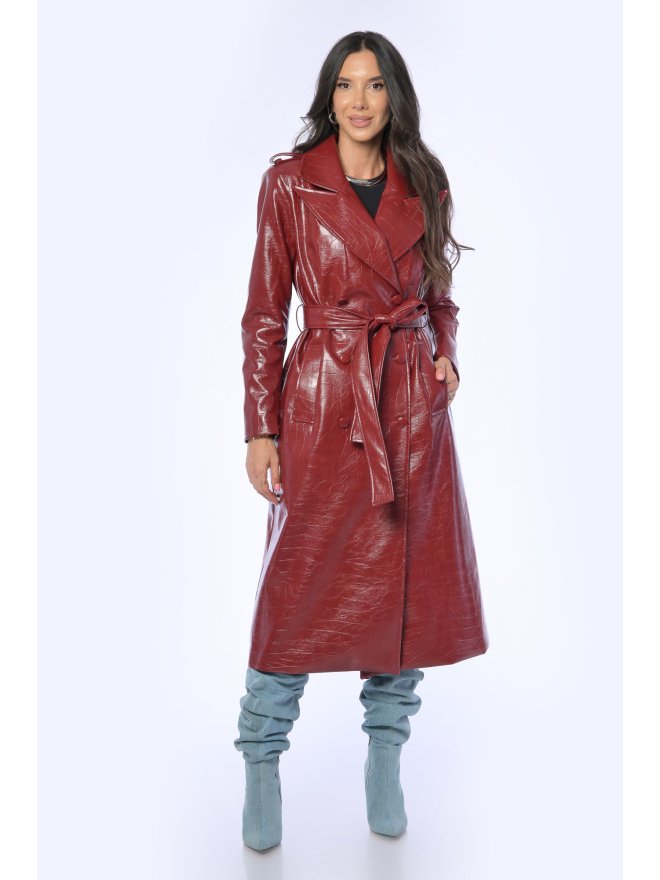 TGH TRENCH CRANBERRY CRUSH 