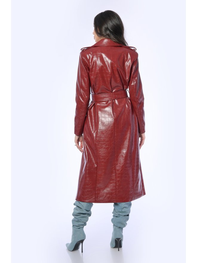 TGH TRENCH CRANBERRY CRUSH 