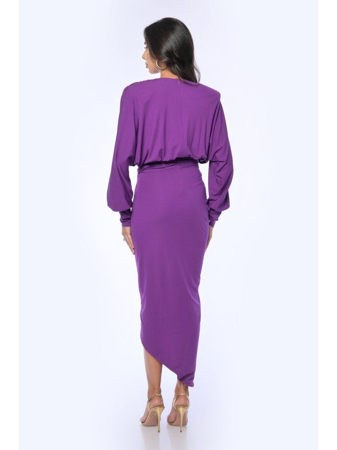 TGH ROCHIE MIDI  BLACKBERRY SHADE