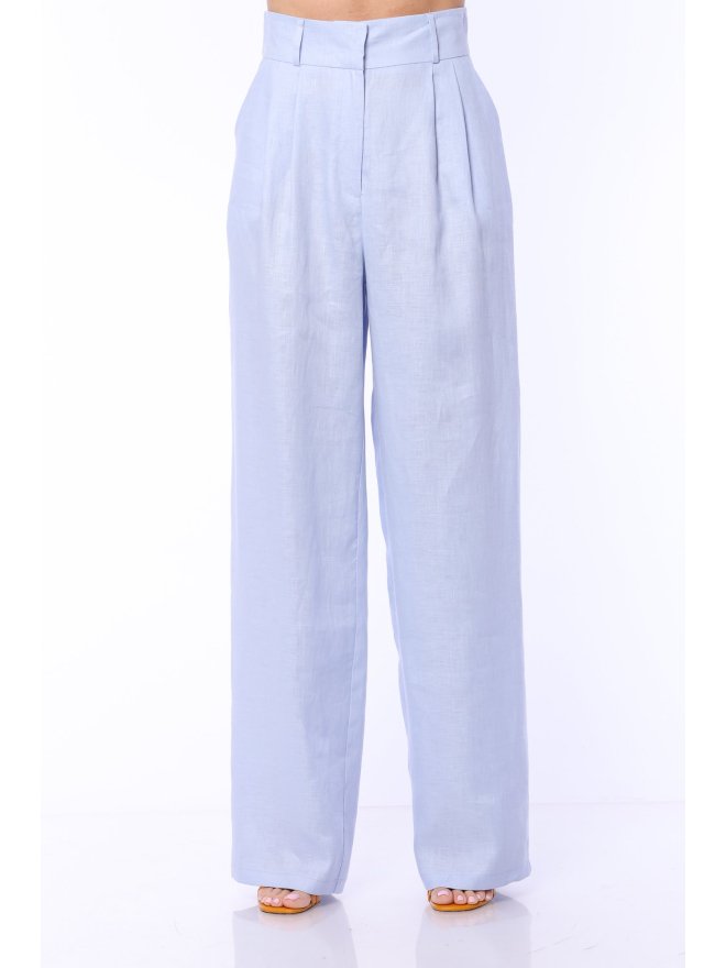 TGH LINO SUMMER SUIT-UP WIDE-LEG PANTS