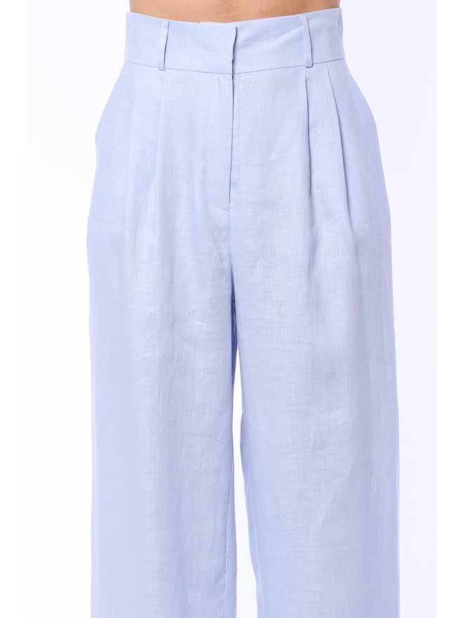 TGH LINO SUMMER SUIT-UP WIDE-LEG PANTS