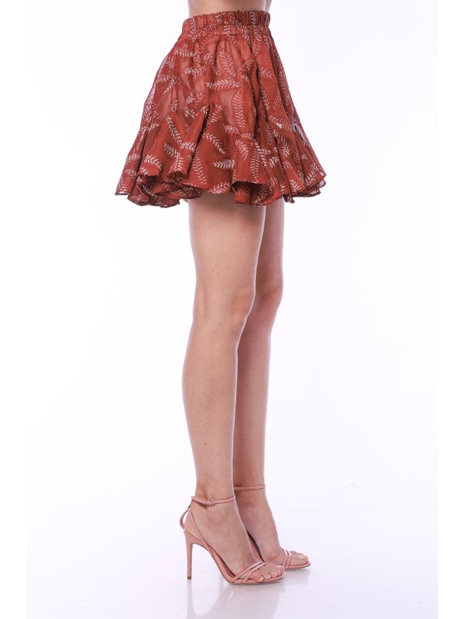 TGH MINI SKIRT BRONZE